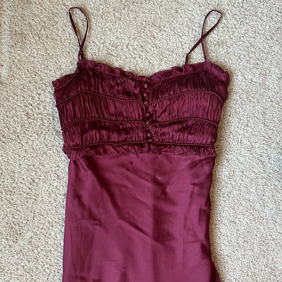 ASTR the Label Zola Maxi Satin Dress - Picture 5 of 8